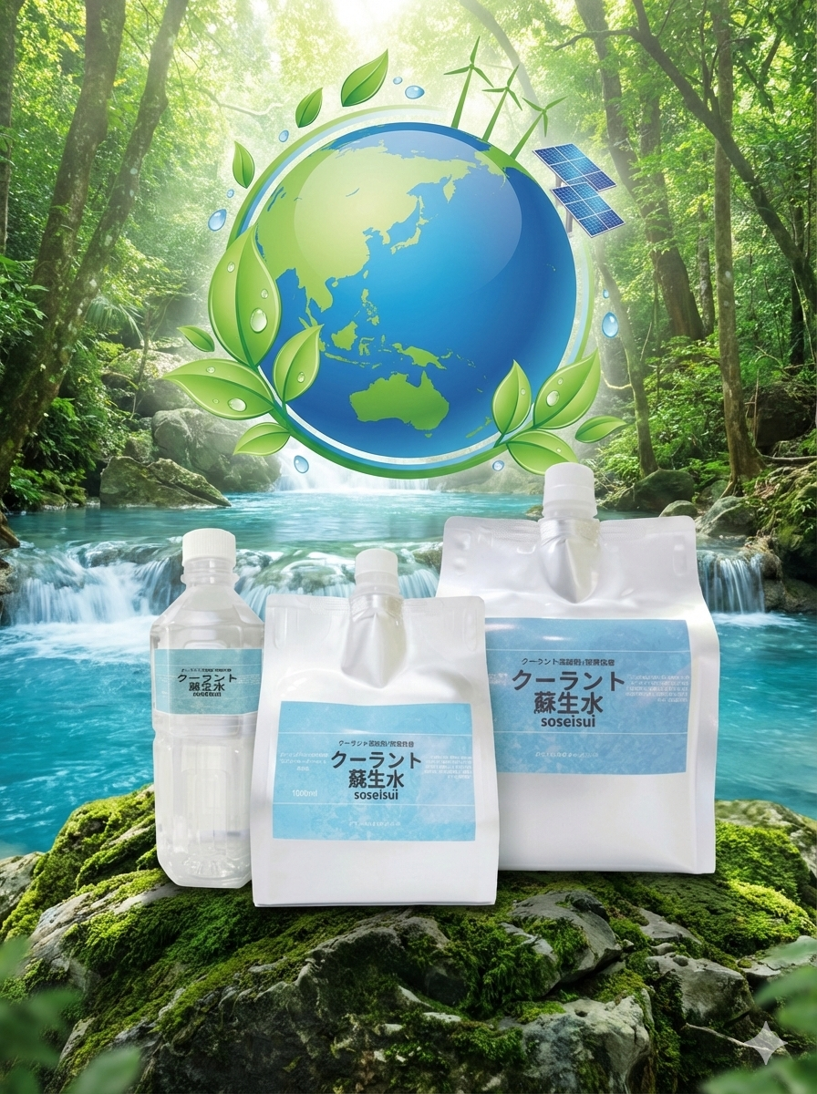 クーラント蘇生水 全ラインナップ